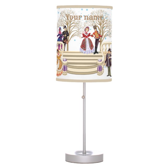  Winter walk  Table Lamp (Front)