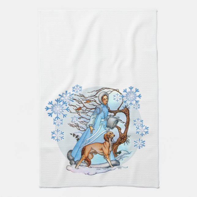 Winter Walk Towel (Vertical)