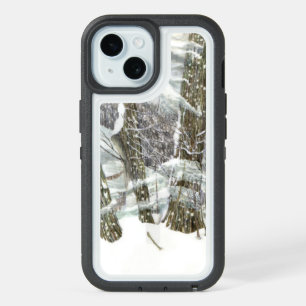 Winter Watercol painting iPhone 15 Case