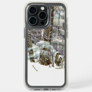 Winter Watercol painting iPhone 15 Pro Max Case