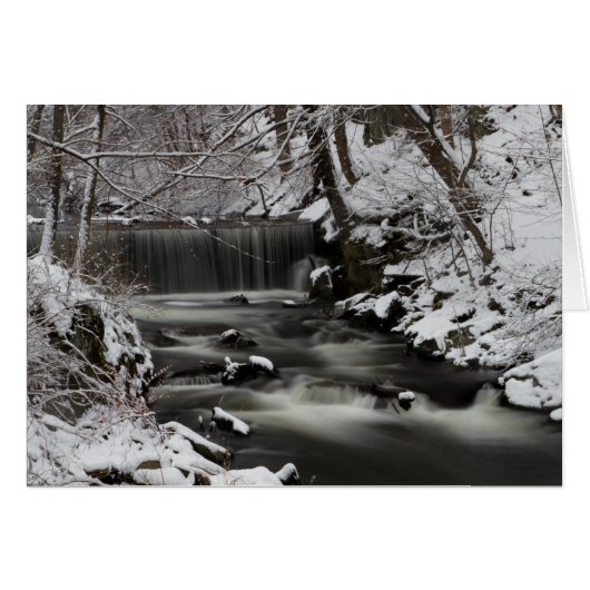 Winter Waterfall Cards (Front Horizontal)