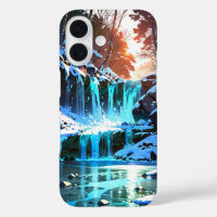 Winter Waterfall Magic