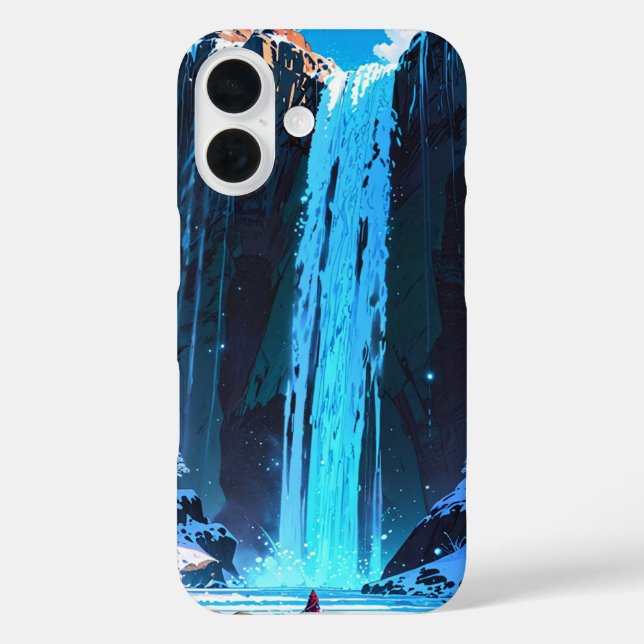 Winter Waterfall Tranquility Case-Mate iPhone Case (Back)