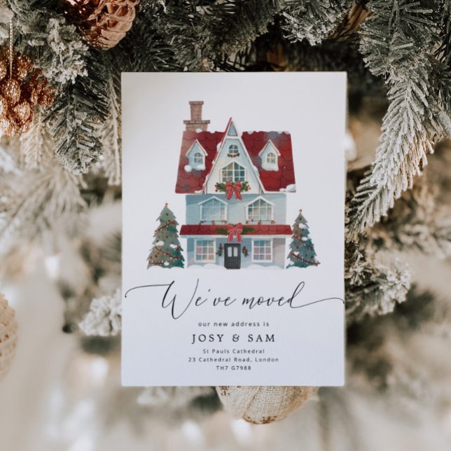 Winter We have moved moving announcement (Creator Uploaded)