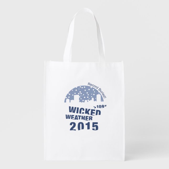 Winter Weather shopping bag 2015 (Front)