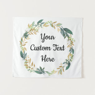 Winter Wedding Backdrop Greenery Photo Booth Decor