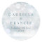 Winter Wedding Elegant First Snowflakes