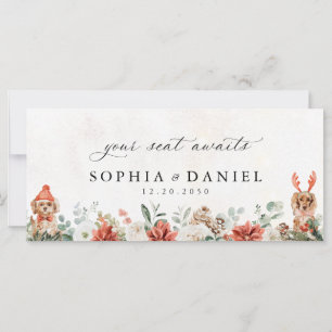 Winter Wedding Head Table Sign