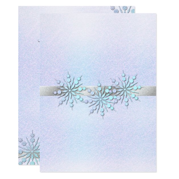 Winter Wedding Invitation