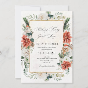 Winter Wedding Invitation