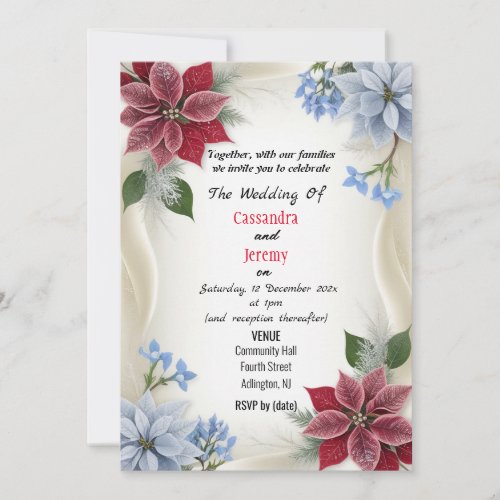 Winter Wedding Invitation