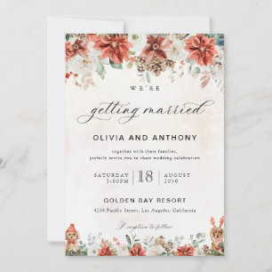 Winter Wedding Invitation