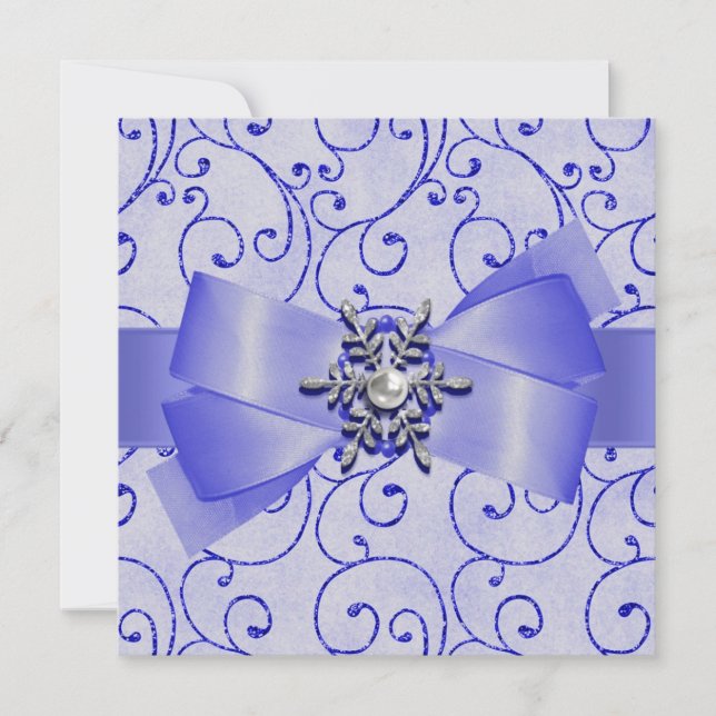 Winter Wedding Invitations (Front)
