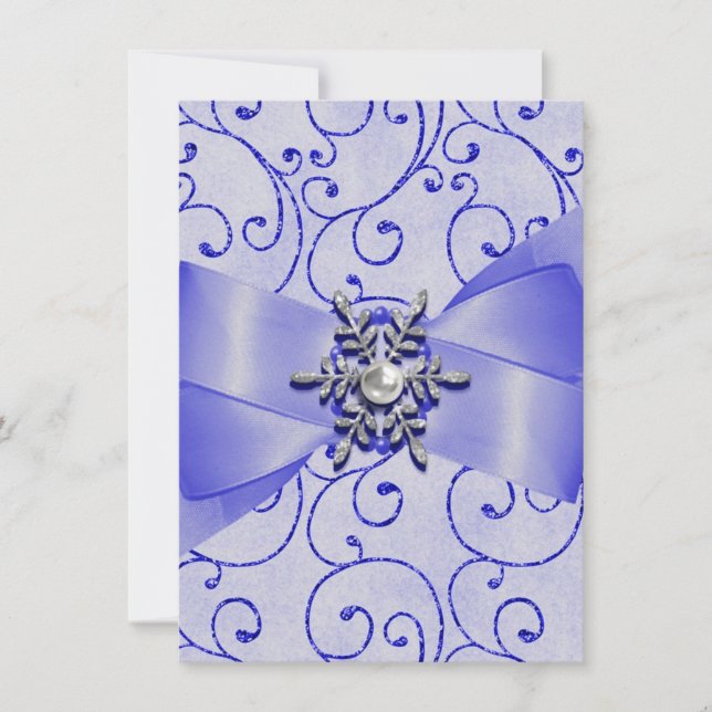 Winter Wedding Invitations (Front)