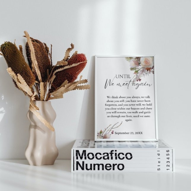 Winter Wedding Memorial Sign Family Remembrance (Creator Uploaded)