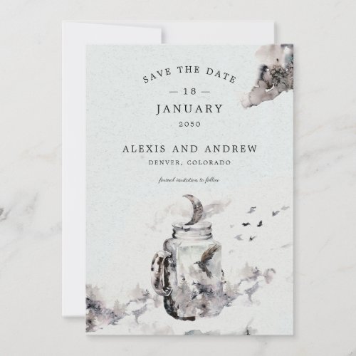 Winter Wedding Save the Date