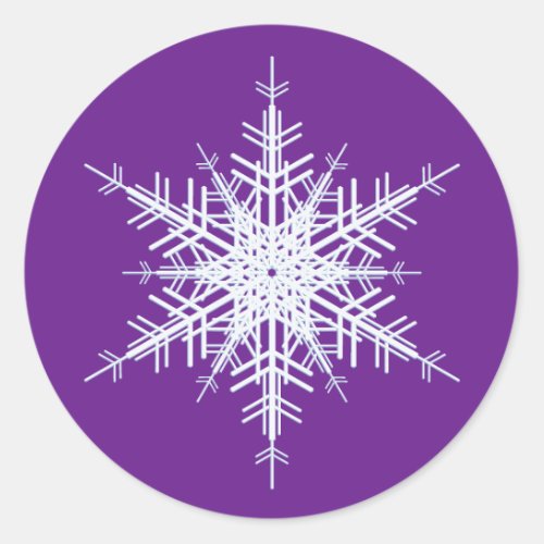 Winter Wedding Sticker