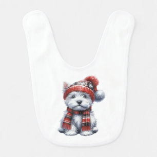 Winter Westie Bib