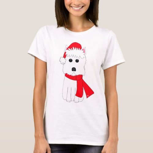 Winter Westie T_Shirt