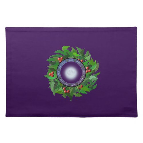 Winter Wheel of the Year Cloth Placemat