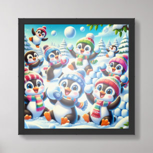 Winter Whimsy Framed Art