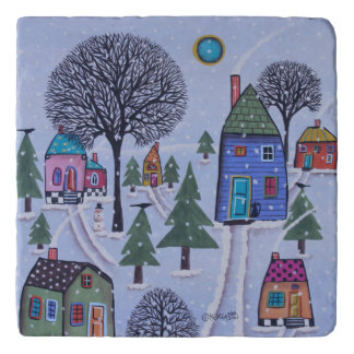 Winter Whimsy Trivet