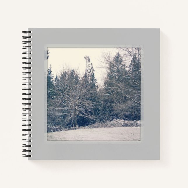 Winter White Notebook (Front)