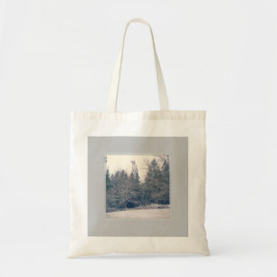 Winter White Tote Bag