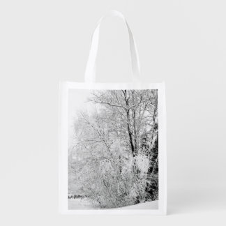 Winter Whites Reusable Grocery Bag