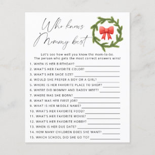 Winter Who knows mommy best