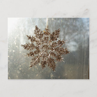 Winter Window Postcard
