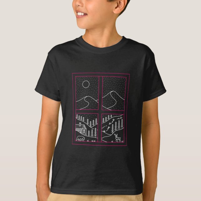 Winter Window T-Shirt (Front)