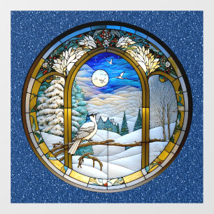 Winter Window Window Cling