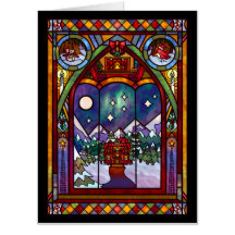 Winter Windows Christmas Card