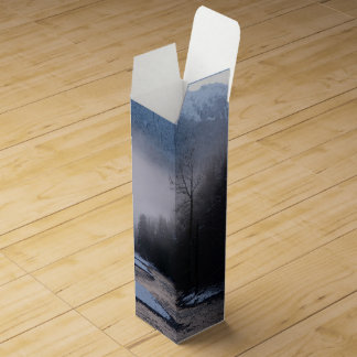 Winter Wine Box Custom Canadian Landscape Gifts