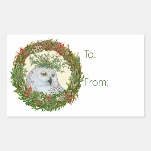 Winter Wisdom to/from holiday stickers
