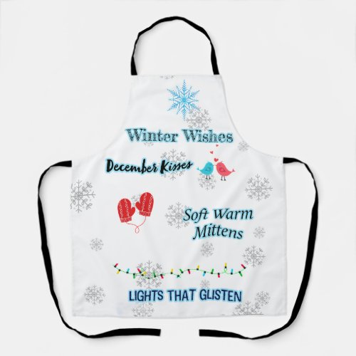 Winter Wishes Apron 