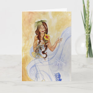 Winter Wishes, Summer Land Holiday Card