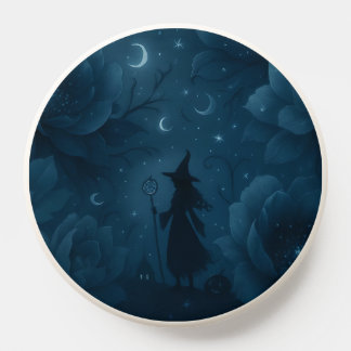 🖤❄️ Winter Witch Vibes – Mystical Pop Socket Grip