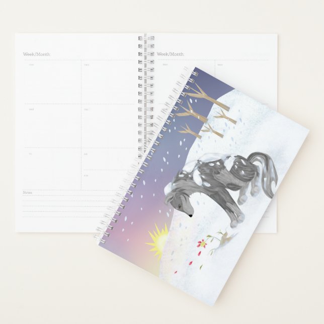 Winter Wolf Planner (Display)