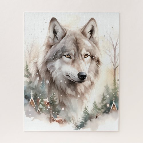 Winter Wolf Puzzle