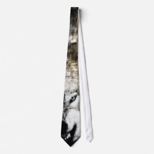 Winter Wolf Spirit Tie