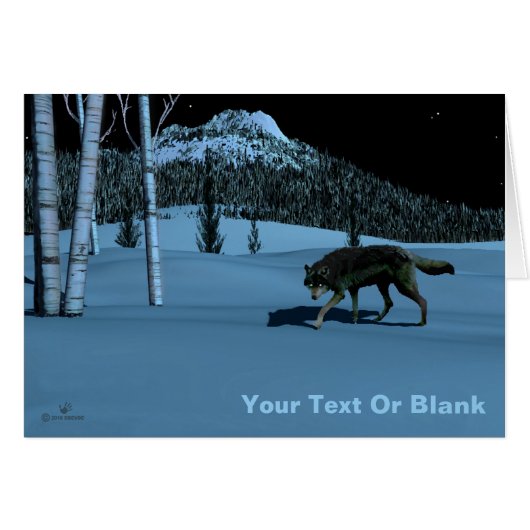 Winter Wolf - Tapetum Lucidum Cards (Front Horizontal)