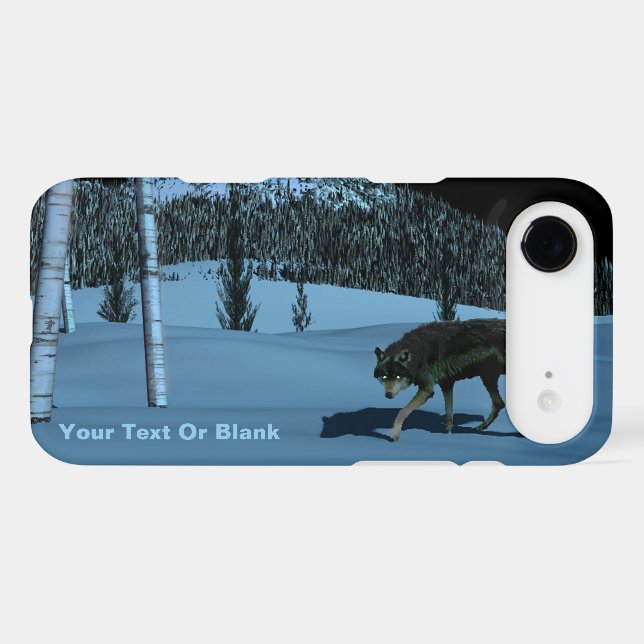 Winter Wolf - Tapetum Lucidum Case-Mate iPhone Case (Back (Horizontal))
