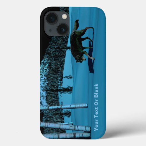 Winter Wolf _ Tapetum Lucidum iPhone 13 Case