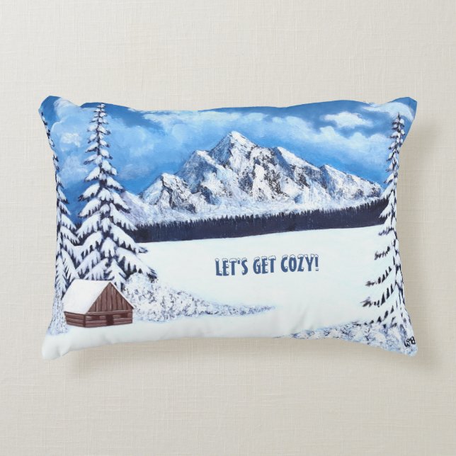 Winter Wonder Accent Pillow (Front)