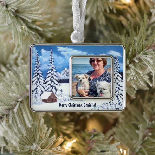 Winter Wonder Christmas Ornament (Tree)
