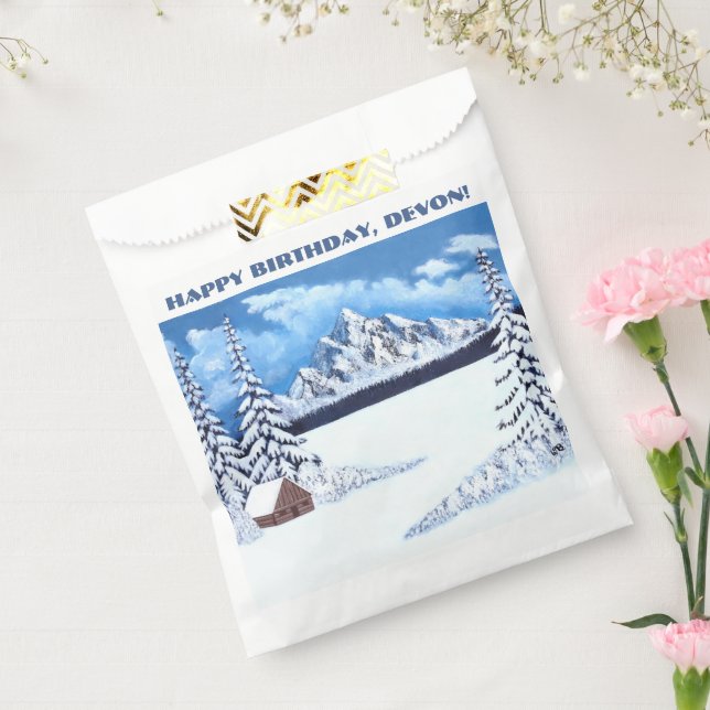 Winter Wonder Favor Bag (Sealed)