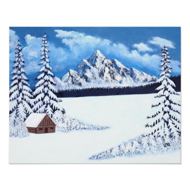 Winter Wonder Glossy Poster (Front)