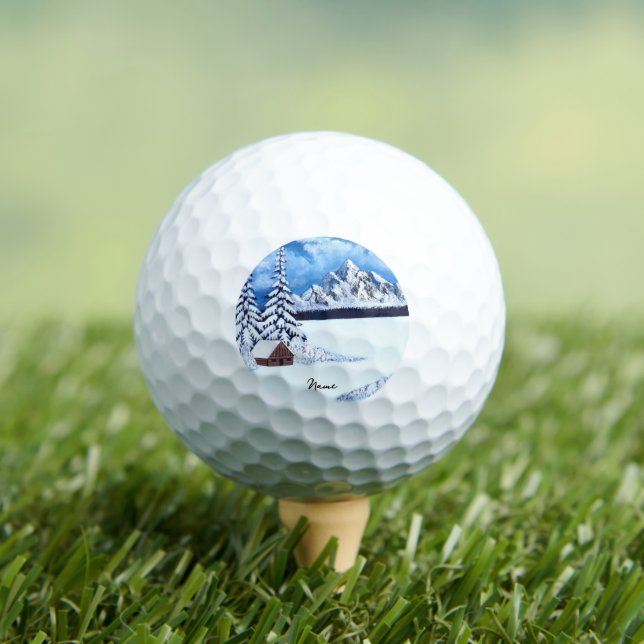 Winter Wonder Golf Balls (Insitu Tee)